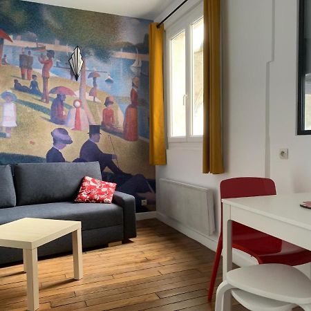 Studio Perfect For 2 Adults And 1 Kid, And Up To 2 Kids - Jourdain 20E, 25Mn To Louvre Via Line M11 Paris Eksteriør bilde