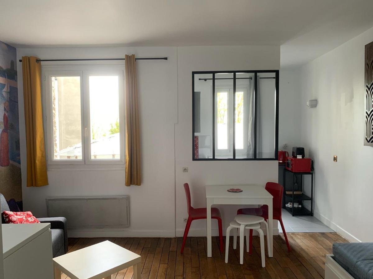 Studio Perfect For 2 Adults And 1 Kid, And Up To 2 Kids - Jourdain 20E, 25Mn To Louvre Via Line M11 Paris Eksteriør bilde