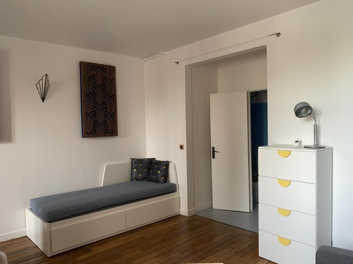 Studio Perfect For 2 Adults And 1 Kid, And Up To 2 Kids - Jourdain 20E, 25Mn To Louvre Via Line M11 Paris Eksteriør bilde