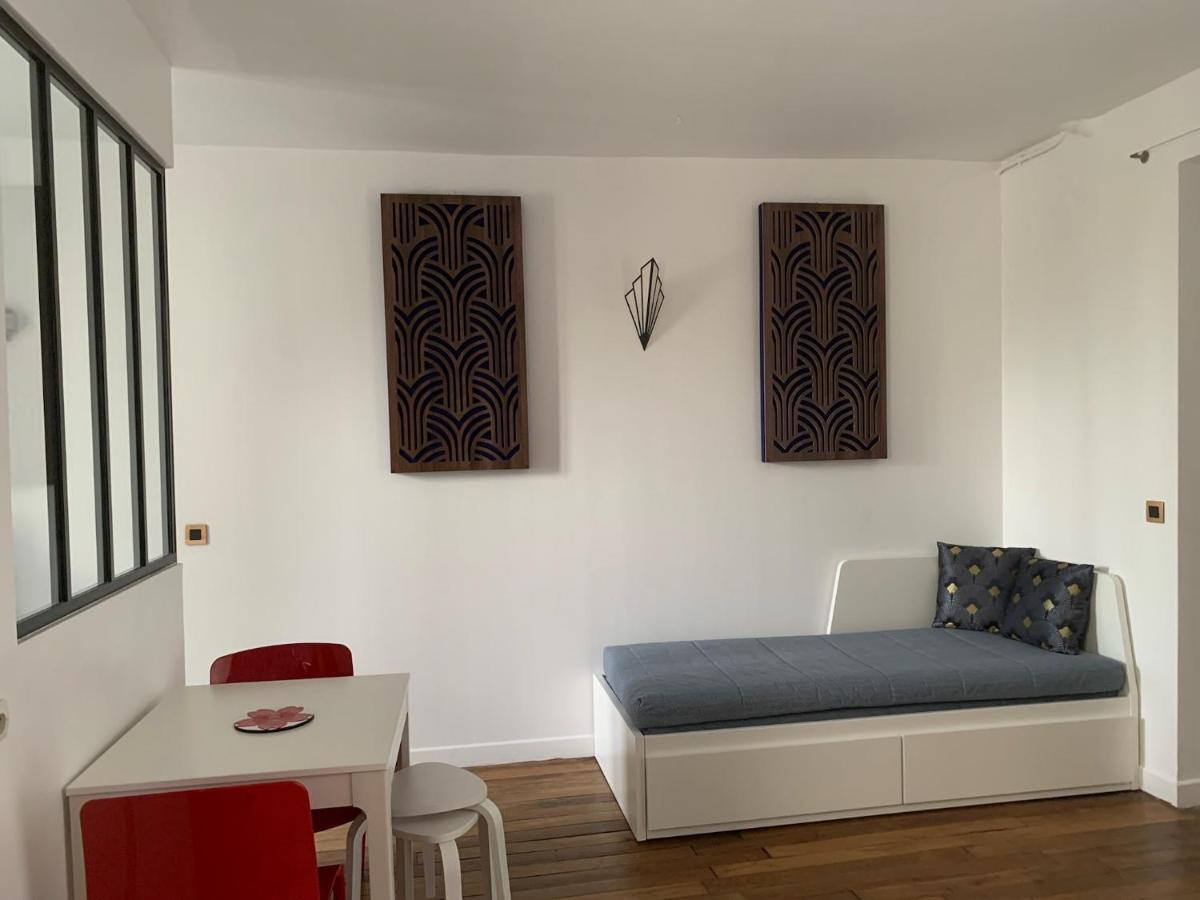 Studio Perfect For 2 Adults And 1 Kid, And Up To 2 Kids - Jourdain 20E, 25Mn To Louvre Via Line M11 Paris Eksteriør bilde