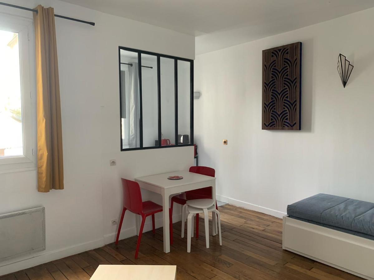 Studio Perfect For 2 Adults And 1 Kid, And Up To 2 Kids - Jourdain 20E, 25Mn To Louvre Via Line M11 Paris Eksteriør bilde
