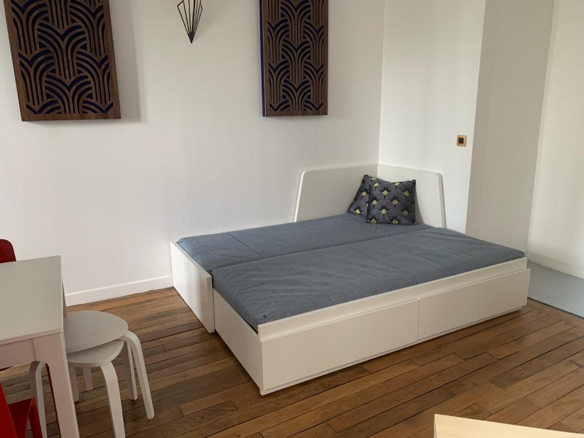 Studio Perfect For 2 Adults And 1 Kid, And Up To 2 Kids - Jourdain 20E, 25Mn To Louvre Via Line M11 Paris Eksteriør bilde