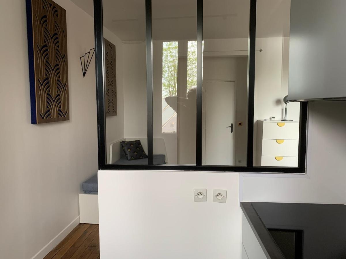 Studio Perfect For 2 Adults And 1 Kid, And Up To 2 Kids - Jourdain 20E, 25Mn To Louvre Via Line M11 Paris Eksteriør bilde