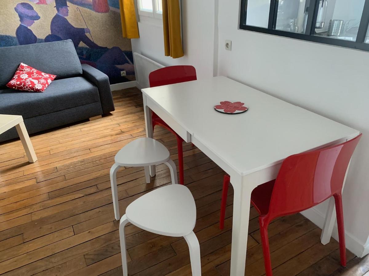 Studio Perfect For 2 Adults And 1 Kid, And Up To 2 Kids - Jourdain 20E, 25Mn To Louvre Via Line M11 Paris Eksteriør bilde