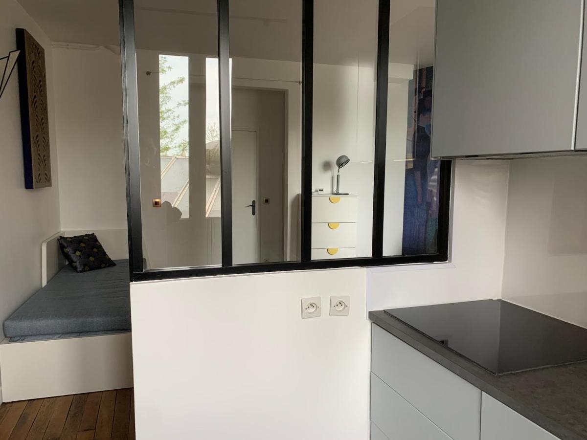 Studio Perfect For 2 Adults And 1 Kid, And Up To 2 Kids - Jourdain 20E, 25Mn To Louvre Via Line M11 Paris Eksteriør bilde